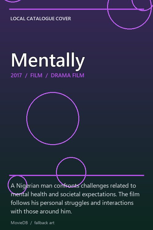 Mentally poster