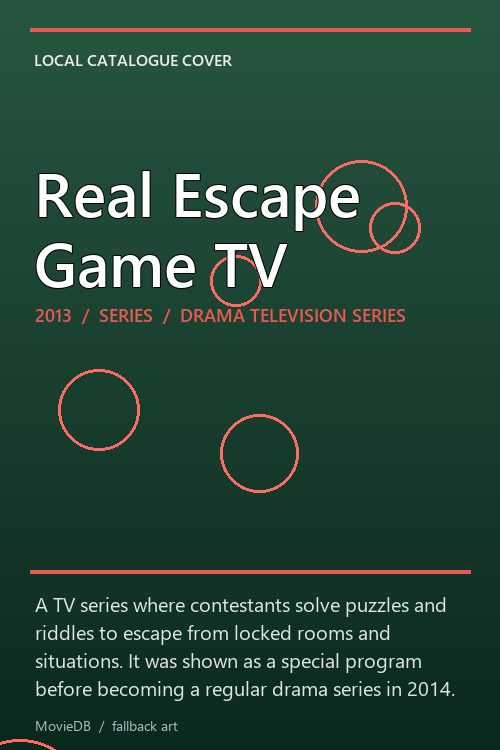 Real Escape Game TV poster