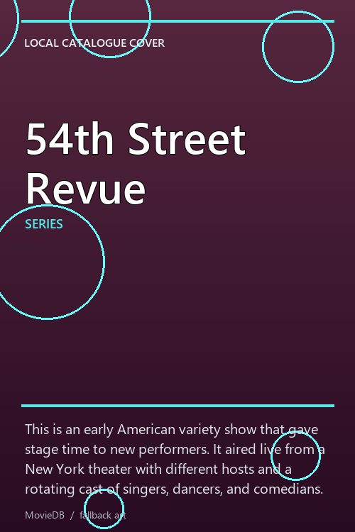 54th Street Revue poster