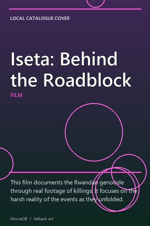 Iseta: Behind the Roadblock poster