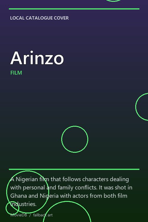 Arinzo poster