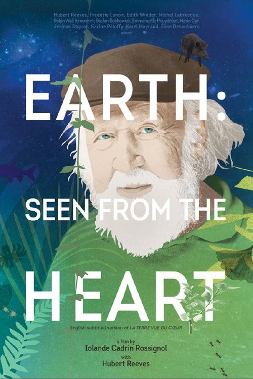 Earth seen from the heart poster