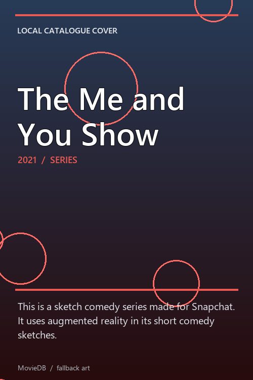 The Me and You Show poster