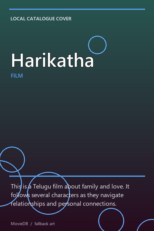 Harikatha poster