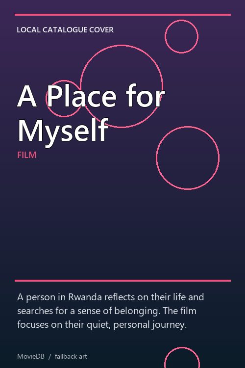 A Place for Myself poster