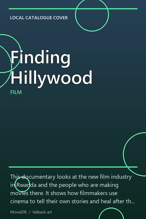 Finding Hillywood poster