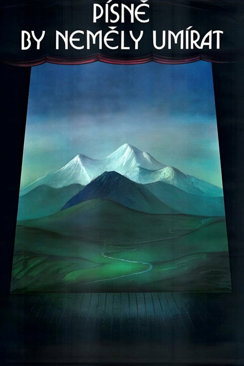 Písně by neměly umírat poster