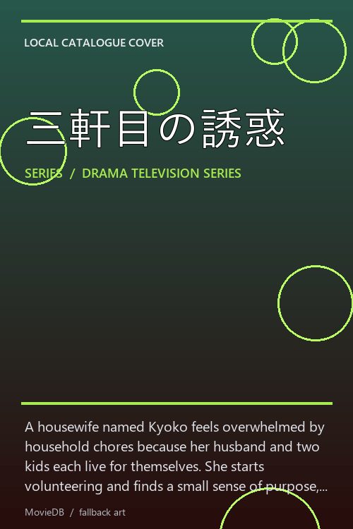 三軒目の誘惑 poster