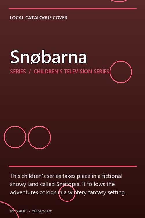 Snøbarna poster