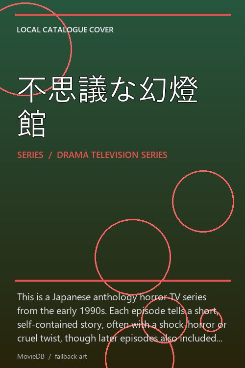 不思議な幻燈館 poster