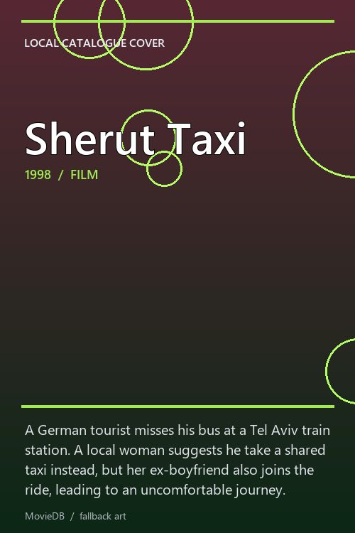 Sherut Taxi poster