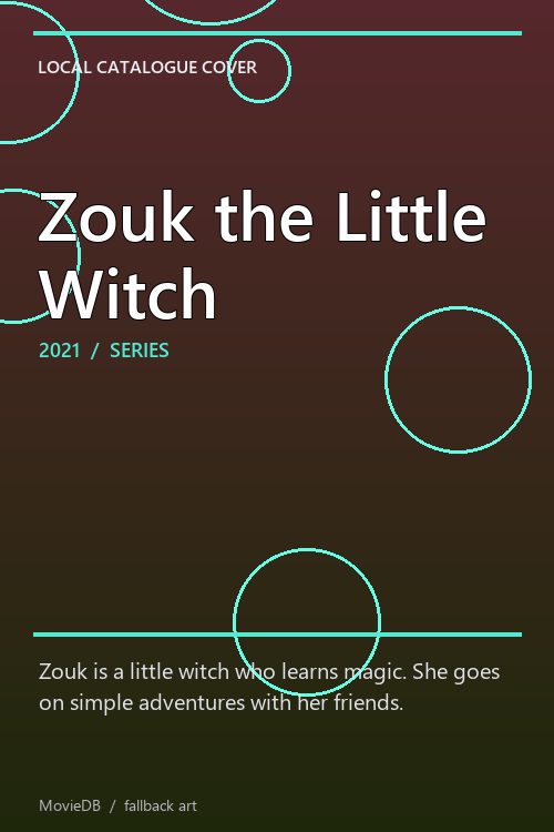 Zouk the Little Witch poster