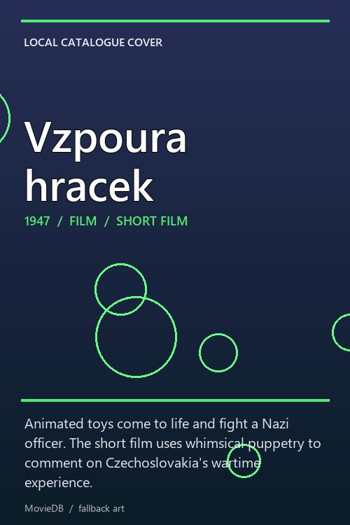 Vzpoura hracek poster