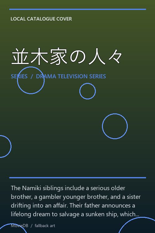 並木家の人々 poster