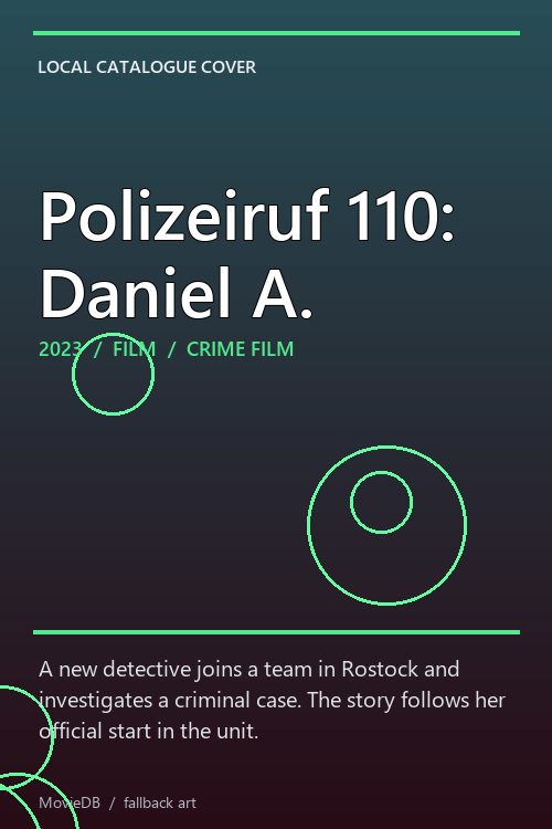 Polizeiruf 110: Daniel A. poster