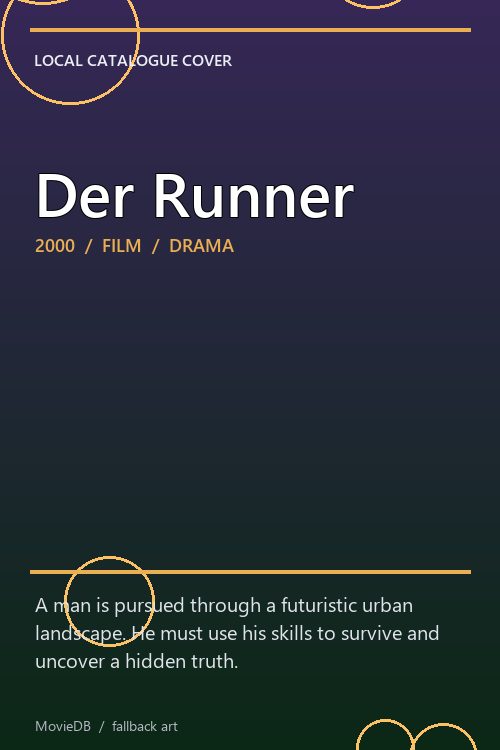 Der Runner poster