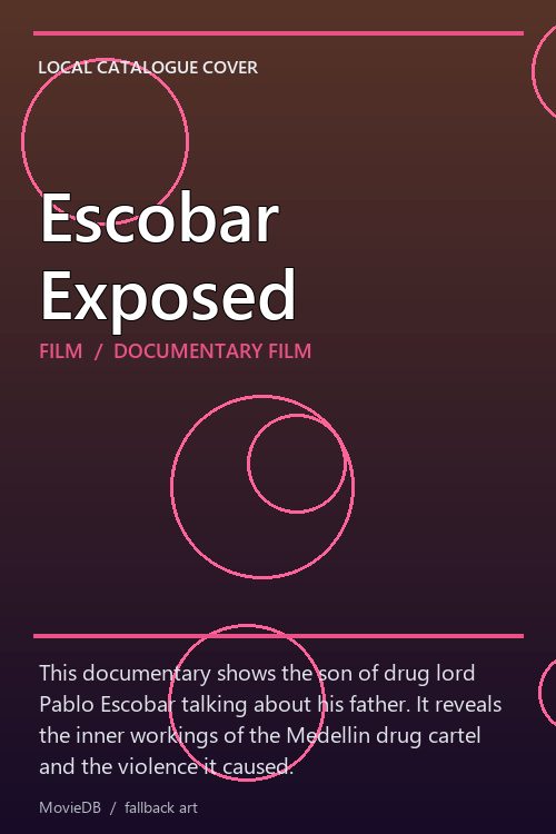 Escobar Exposed poster