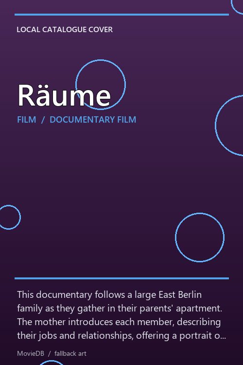 Räume poster