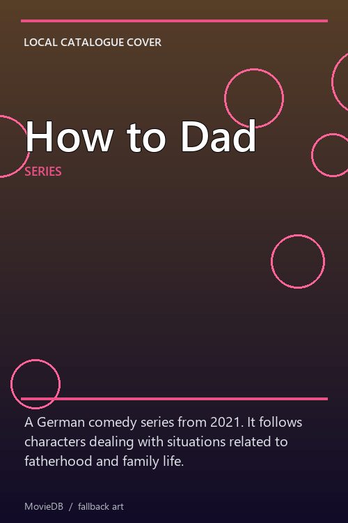 How to Dad poster