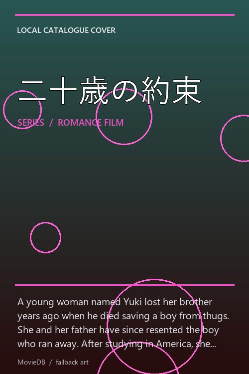 二十歳の約束 poster