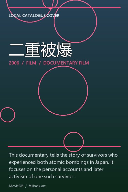 二重被爆 poster