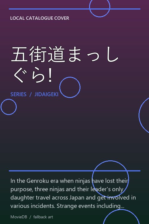 五街道まっしぐら! poster