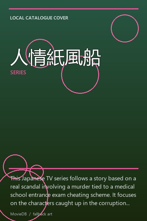 人情紙風船 poster