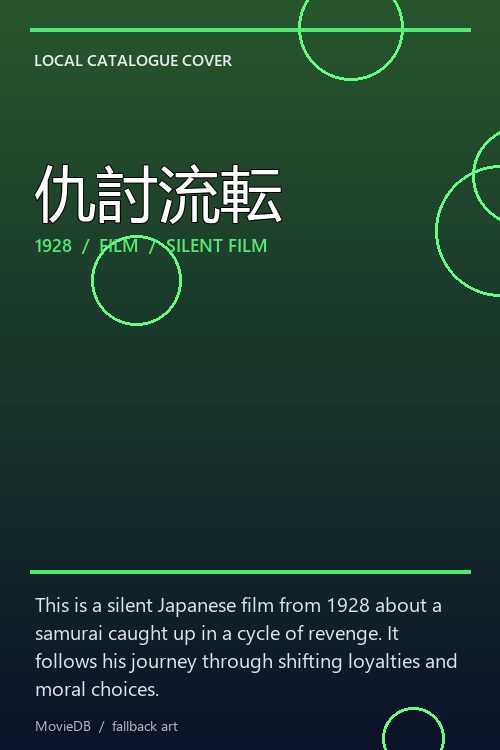 仇討流転 poster