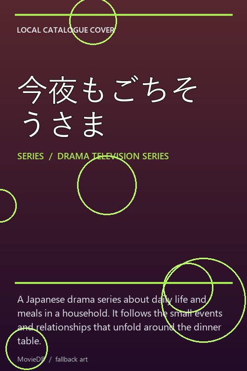 今夜もごちそうさま poster