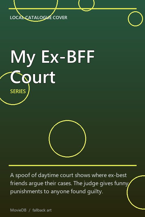 My Ex-BFF Court poster
