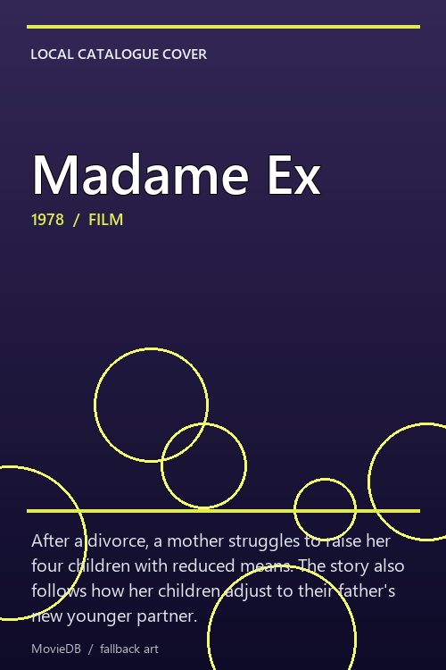 Madame Ex poster