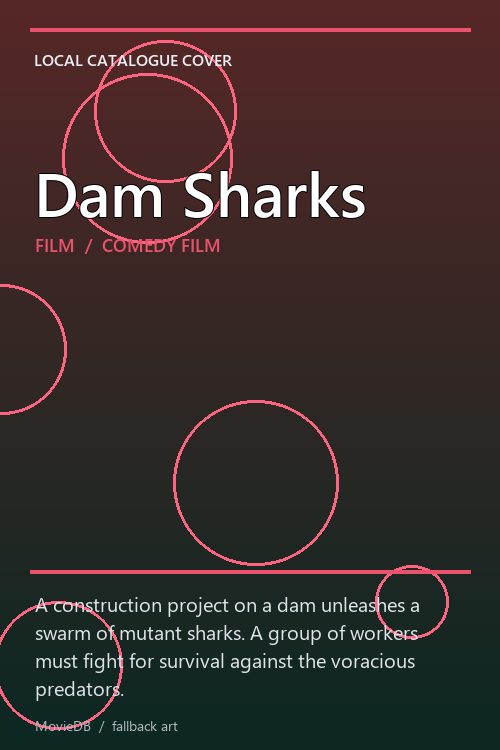 Dam Sharks poster
