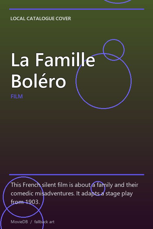 La Famille Boléro poster