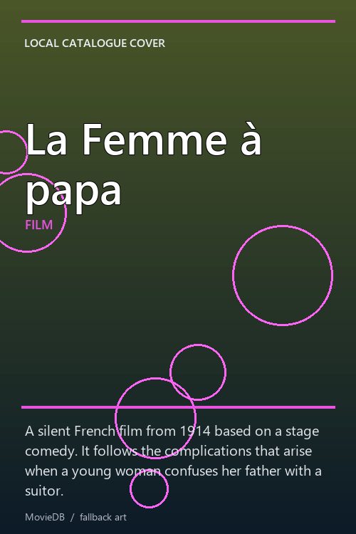 La Femme à papa poster