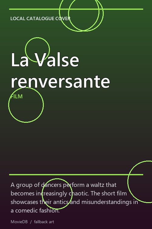 La Valse renversante poster