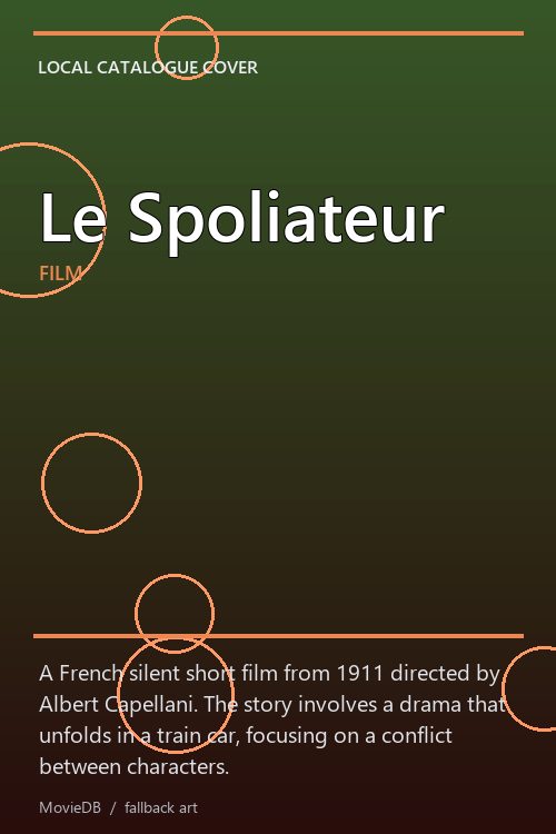 Le Spoliateur poster