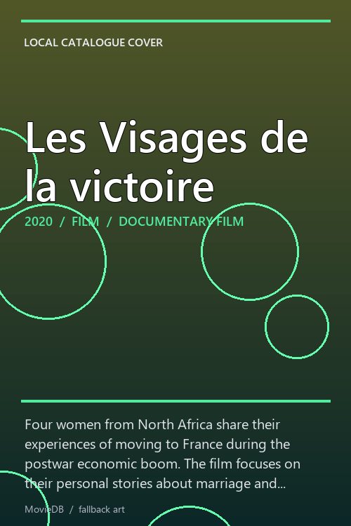 Les Visages de la victoire poster