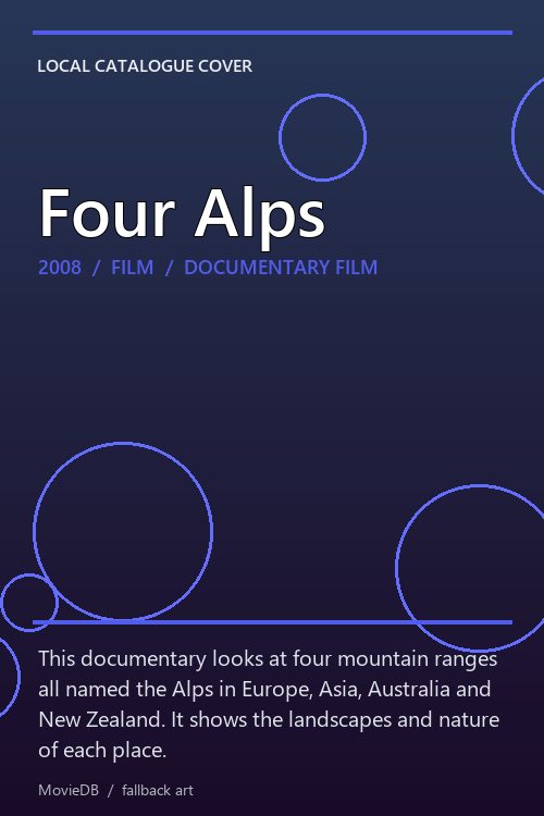 Four Alps poster