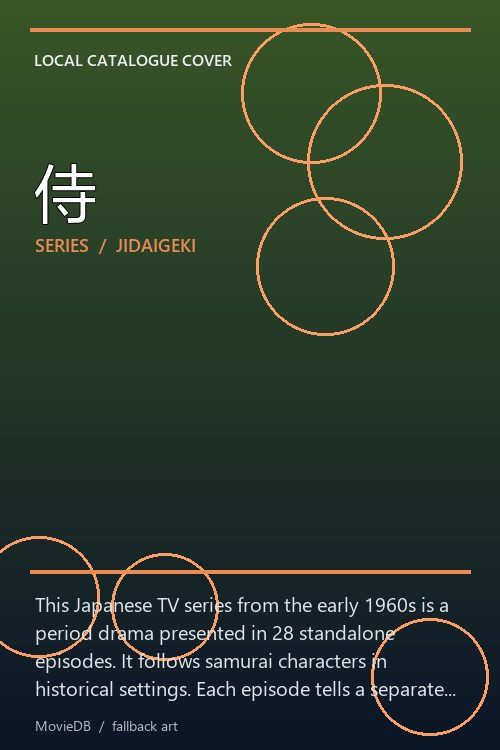 侍 poster