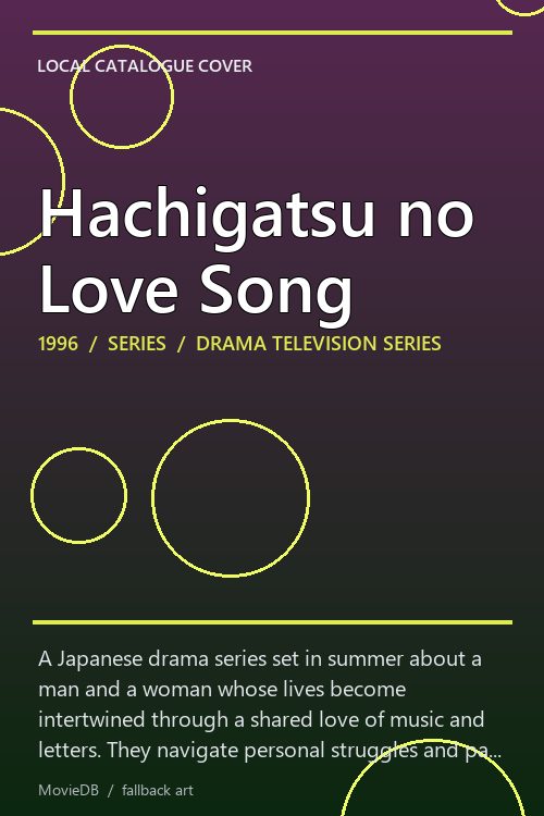 Hachigatsu no Love Song poster