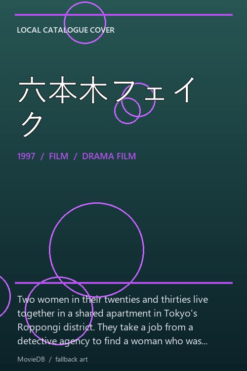 六本木フェイク poster