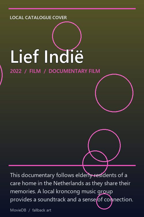 Lief Indië poster