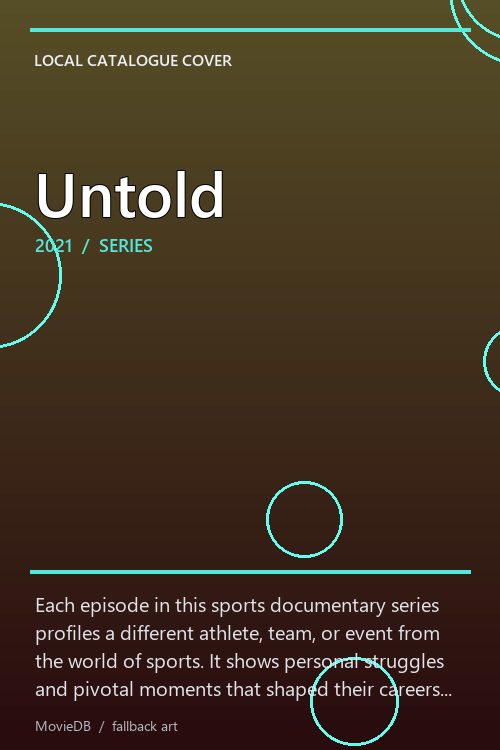 Untold poster