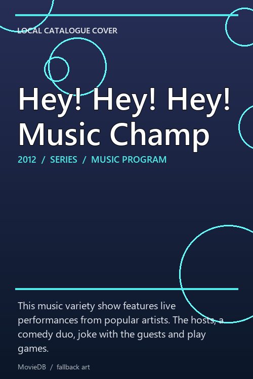 Hey! Hey! Hey! Music Champ poster