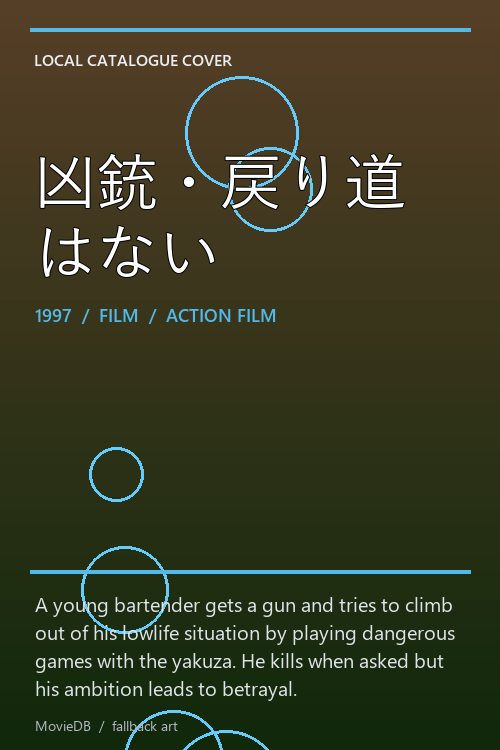 凶銃・戻り道はない poster