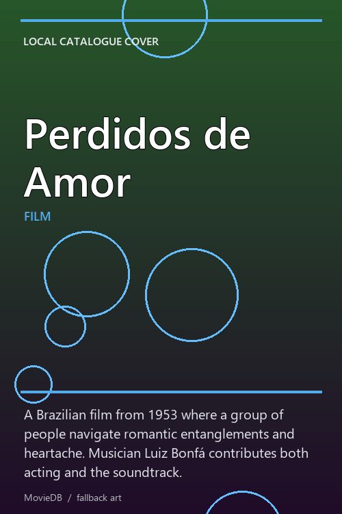 Perdidos de Amor poster