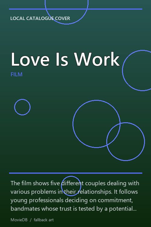 Love Is Work poster