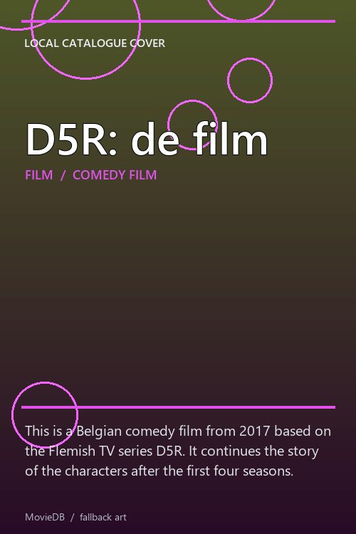 D5R: de film poster