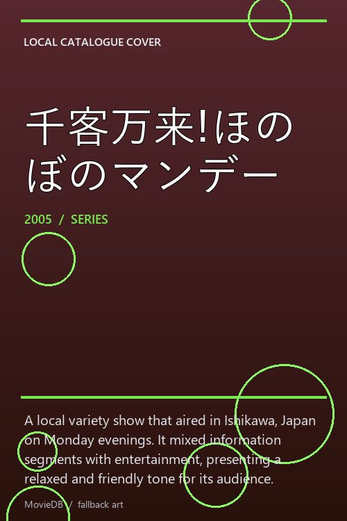 千客万来!ほのぼのマンデー poster