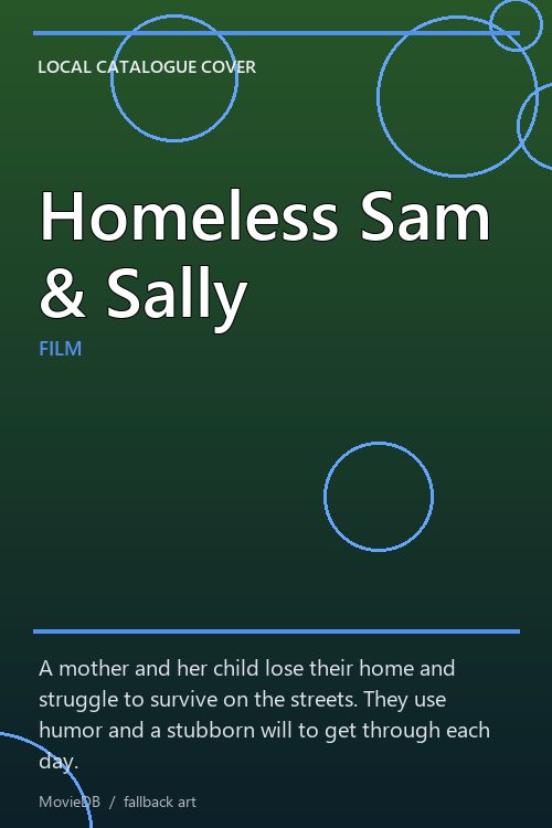 Homeless Sam & Sally poster